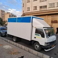 اتوبار باربری حمل اثاث منزل اسباب کشی خاور مسقف