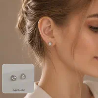 پک چهارجفتی گوشواره نقره برند آی ام