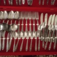 سرویس قاشق چنگال سیاه قلم