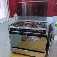 فروش  بخاری گازی طرح شومینه و فر گاز پنج شعله