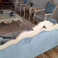 یک دست مبل ۷ نفره استیل|مبلمان خانگی و میز عسلی|شهریار, شهریار|دیوار