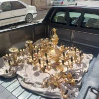 فروش/ خریدار لوستر شکسته خراب سالم...