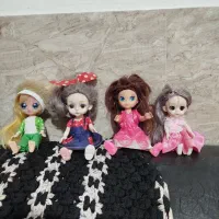 4عدد عروسک در حد نو