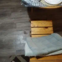 میز صندلی تاشو ۴نفره گرد زیر قیمت