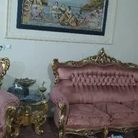مبل استیل نه نفره سالم