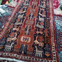 فرش دستباف قدیمی کله قوچی|فرش|نسیمشهر, |دیوار