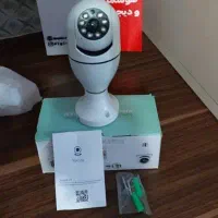 دوربین  لامپی چرخش 360 درجه ،کنترل بانت ،میکروفن