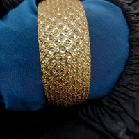 النگو نقره آبکاری شده با طلا