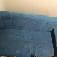 کاناپه دو نفره  به همراه دو عدد کوسن بزرگ|مبلمان خانگی و میز عسلی|تهران, امیرآباد|دیوار