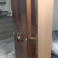 بوفه و میز تلویزیون شیشه‌ای در حد نو