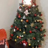 درخت کریسمس|صنایع دستی و سایر لوازم تزئینی|تهران, دریاچه شهدای خلیج فارس|دیوار
