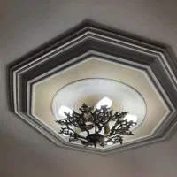 لوستر برنزی|لوستر و چراغ آویز|رودهن, |دیوار