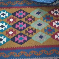 گلیم نو دستبافت ۲ در ۱