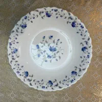 ظروف گل دار قرمز و آبی|ظروف سرو و پذیرایی|اهواز, زیتون کارگری|دیوار