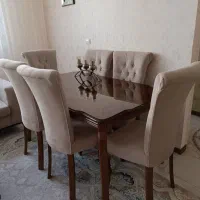 میز و صندلی غذاخوری  شش نفره