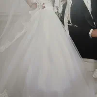 لباس عروس دانتل سالم درحد نو سایز ۳۶ ۳۸|لباس|تهران, سوهانک|دیوار