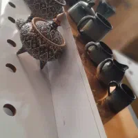 ست شکلات خوری و گلدان