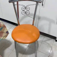 چهار عدد صندلی آشپز خانه استیل