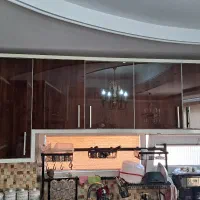 کابینت هایگلس/کابینت های گلس به رنگ قهوه ای سوخته|مصالح و تجهیزات ساختمان|تهران, مرزداران|دیوار