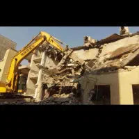 تخریب.بتن کنی و  خاکبرداری ساختمان ایفل