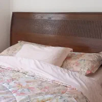 تخت خواب دونفره در حد نو|تخت و سرویس خواب|ماسال, |دیوار