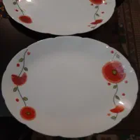 دو عدد دیس آرکوپال خوش نقش اصل دسینی نو|ظروف سرو و پذیرایی|تهران, مجیدیه|دیوار