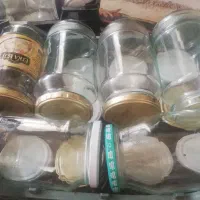 بطری شیشه ایی مربا و ترشی