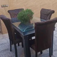 میز ناهارخوری ام دی آف در حد نو|میز و صندلی غذاخوری|بهشهر, |دیوار