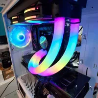 کامپیوتر حرفه ای گیمینگ با چک|رایانه رومیزی|ساوه, |دیوار