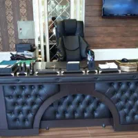 میز هلالی 08788کانترمنشی کارمند کامپیوتر