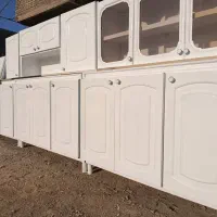 ۸متر کابینت فلزی دست دوم ورق ۷۰گالوانیز تمیز مرتب|مصالح و تجهیزات ساختمان|شیراز, ماه فیروزان|دیوار