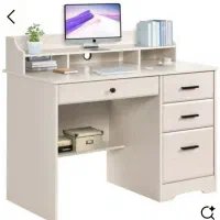 میز تحریر شلف دار ۴کشو