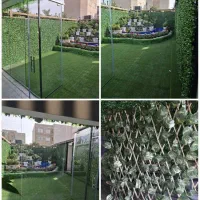 انبار چمن مصنوعی وفنس چمنی وفنس برگی (چمن مدارس)