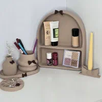 استند آرایشی سنگ مصنویی