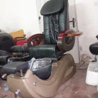 صندلی پدیکور برقی ماساژوردار و دستگاه کلامازون|آرایشگاه و سالن‌های زیبایی|تهران, شهرک ولیعصر شمالی|دیوار