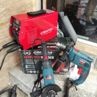 دستگاه جوش کریتور ژاینی دریل مینی فرز دلر گیربکسی