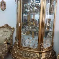 ویترین چوب راش بزرگ