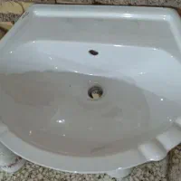 درب حال و دو عدد روشویی|لوازم سرویس بهداشتی|شوش, |دیوار