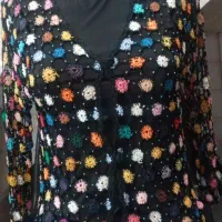 پوشاک ابریشمی      کارشده