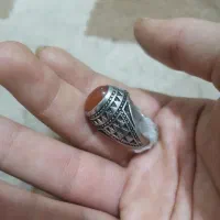 انگشتره عقیق یمنی|جواهرات|بهارستان, |دیوار