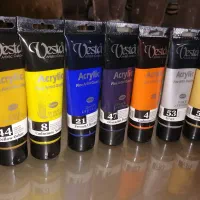 فروش تعدادی رنگ اکرولیک و مایمری|لوازم التحریر|تنکابن, |دیوار