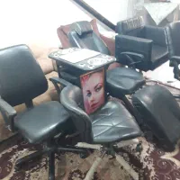 لوازم آرایشگاه صندلی اصلاح جکی تابوره ترولی کوپ