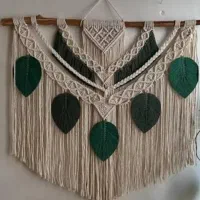 دیوارکوب مکرومه