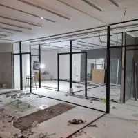 پارتیشن اداری شیشه سکوریت سازه فلزی درب های اتومات|خدمات پیشه و مهارت|مشهد, وکیلآباد|دیوار