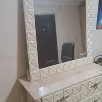 آینه کنسول و صندلی آرایشگاهی|بوفه، ویترین، کنسول|تهران, مهرآباد جنوبی|دیوار