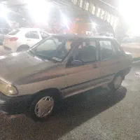 پراید نقره‌ای متالیک دوگانه فرمان هیدرولیک