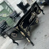 مبلمان اداری مدل تختی صندلی ثابت گردان|دفتر کار|قزوین, |دیوار