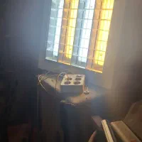 روشنایی سقفی تو کار 4 لامپ سالم