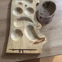 ظرف چوبی روستیک