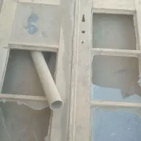 درب چوبی قدیمی|مصالح و تجهیزات ساختمان|زهک, |دیوار